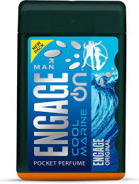 Engage On Cool Marine Pocket Perfume - 17 ml